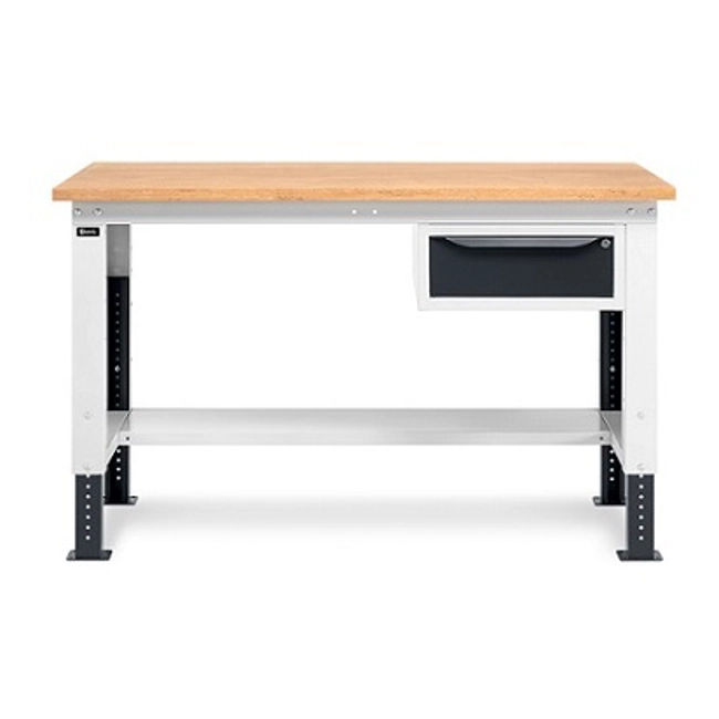 Vendita online Banco Work Up 1501 piano Multiplex mm.1500x750x732/1107H - Grigio RAL7035+RAL7016